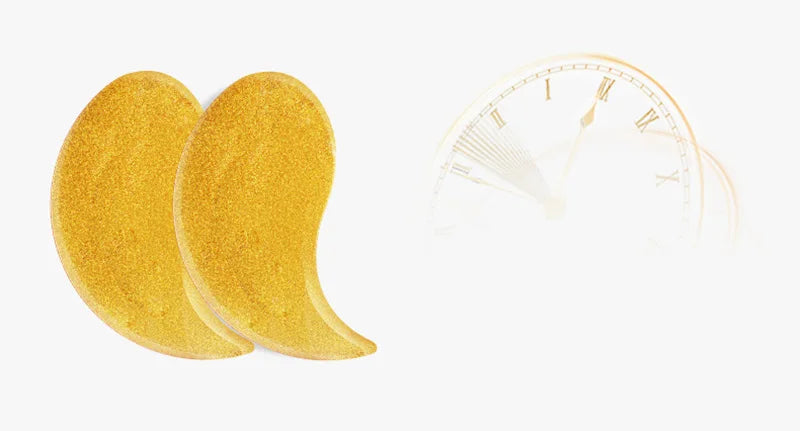 Patchs Yeux au Caviar Marin & Or 24K – Anti-Cernes, Anti-Âge & Hydratation Intense