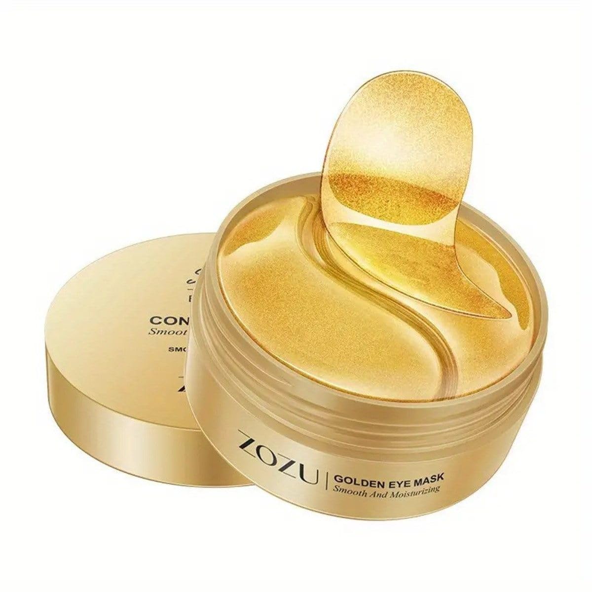 Patchs Yeux au Caviar Marin & Or 24K – Anti-Cernes, Anti-Âge & Hydratation Intense
