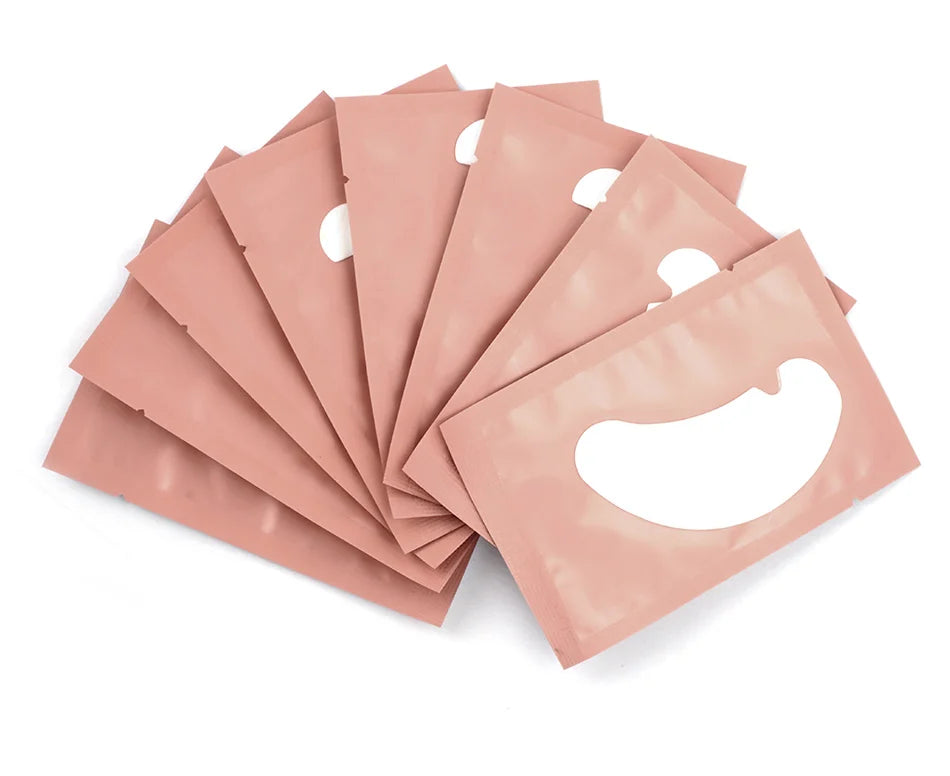 Patchs Hydrogel Yeux (50 Paires) – Confort & Fraîcheur pour Extensions de Cils et Soins Beauté