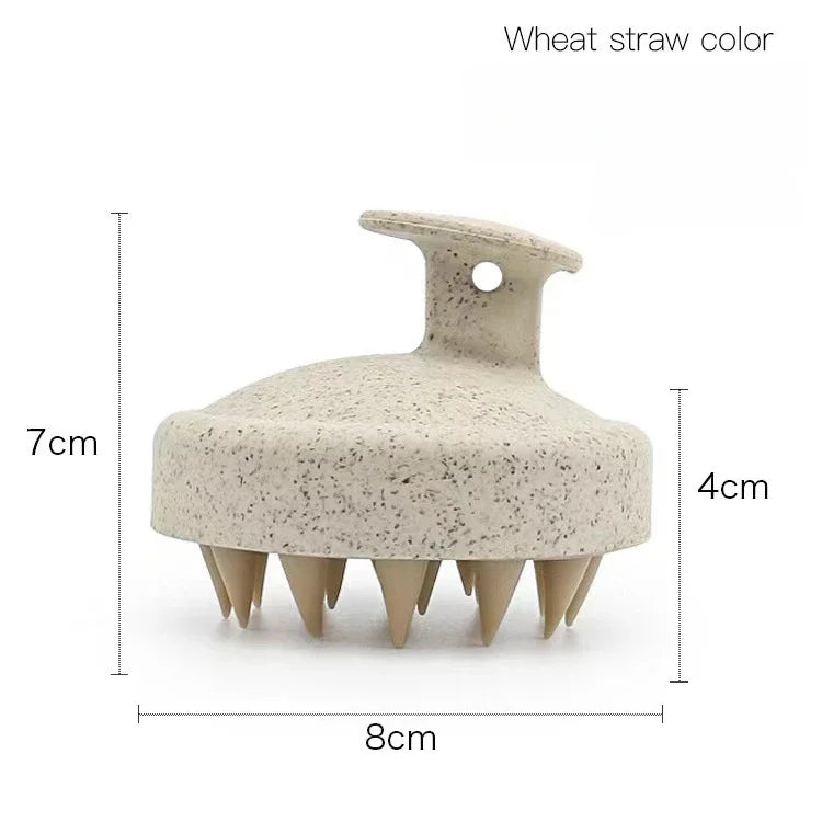 Brosse Shampoing en Silicone – Massage du Cuir Chevelu & Détente sous la Douche