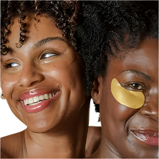 Patchs Yeux au Caviar Marin & Or 24K – Anti-Cernes, Anti-Âge & Hydratation Intense