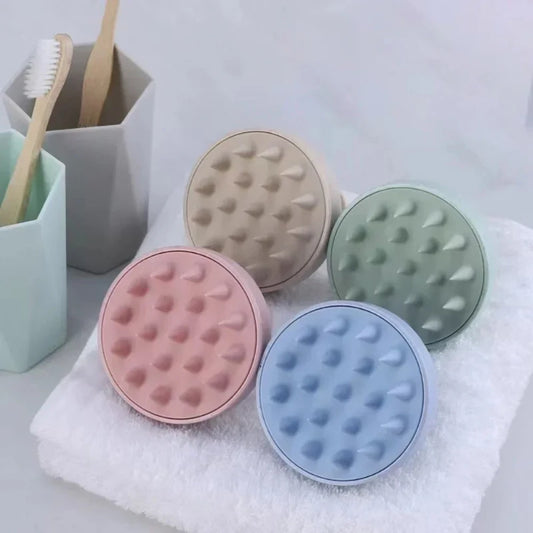 Brosse Shampoing en Silicone – Massage du Cuir Chevelu & Détente sous la Douche