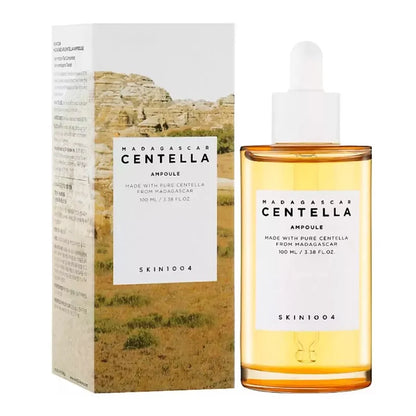 Sérum visage Skin1004 à la Centella Asiatica de Madagascar – Hydratation intense, réduction des points noirs, soin apaisant et purifiant. Un essentiel coréen pour une peau saine et lumineuse.