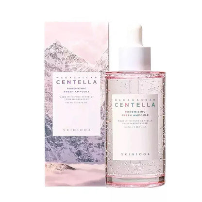 Sérum visage Skin1004 à la Centella Asiatica de Madagascar – Hydratation intense, réduction des points noirs, soin apaisant et purifiant. Un essentiel coréen pour une peau saine et lumineuse.