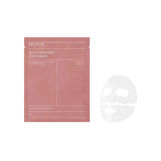 Masque Visage au Collagène Bio – Réduit les Pores, Hydrate en Profondeur, Soin de Nuit, Éclaircissant et Raffermissant