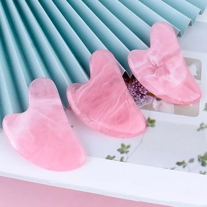 Pierre Gua Sha  – Outil de Massage et Rouleau Visage