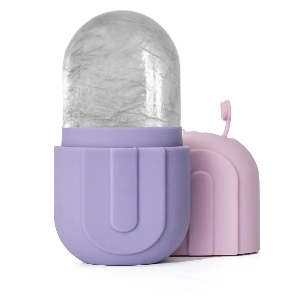 Rouleau Visage Glacé en Silicone – Massage Liftant & Décongestionnant pour un Teint Frais