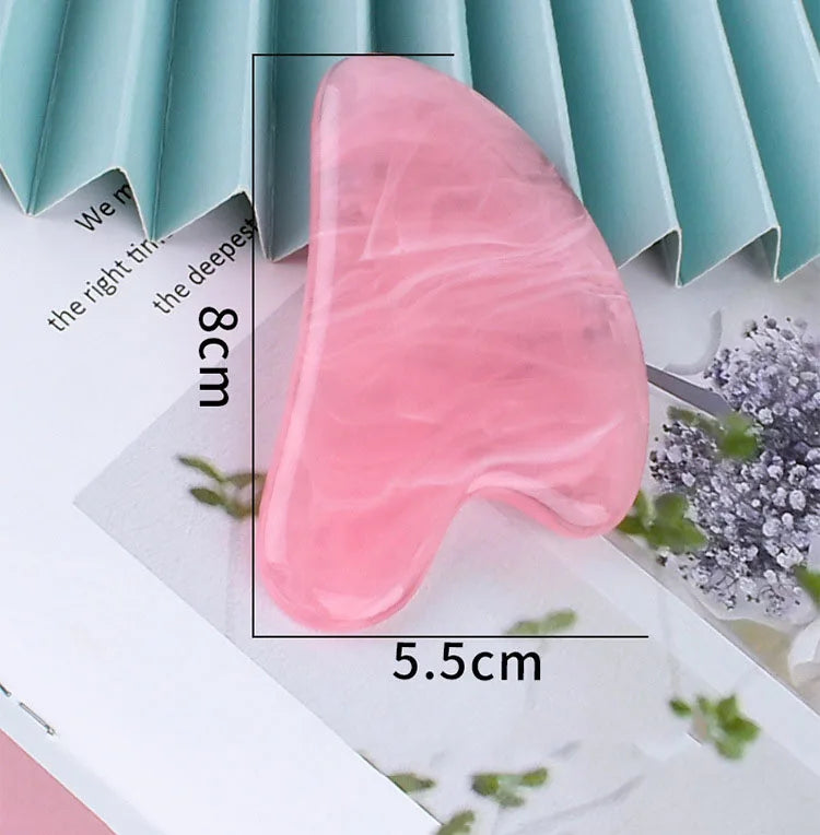 Pierre Gua Sha  – Outil de Massage et Rouleau Visage