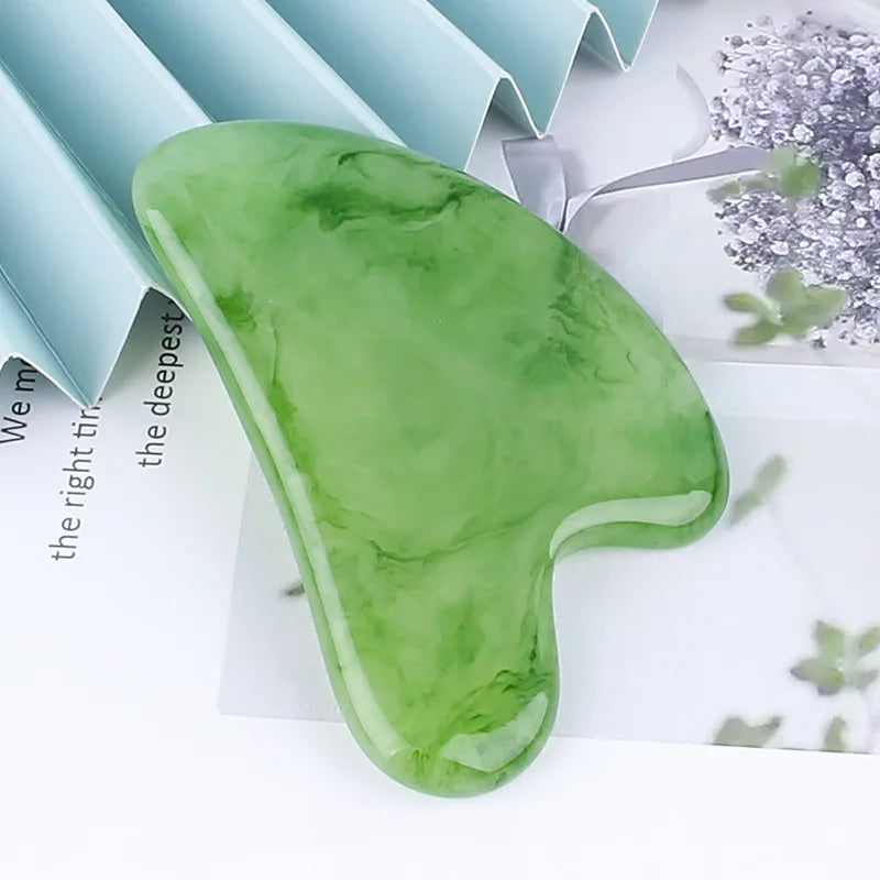 Pierre Gua Sha  – Outil de Massage et Rouleau Visage