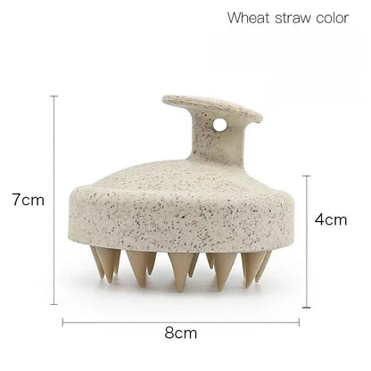 Brosse Shampoing en Silicone – Massage du Cuir Chevelu & Détente sous la Douche